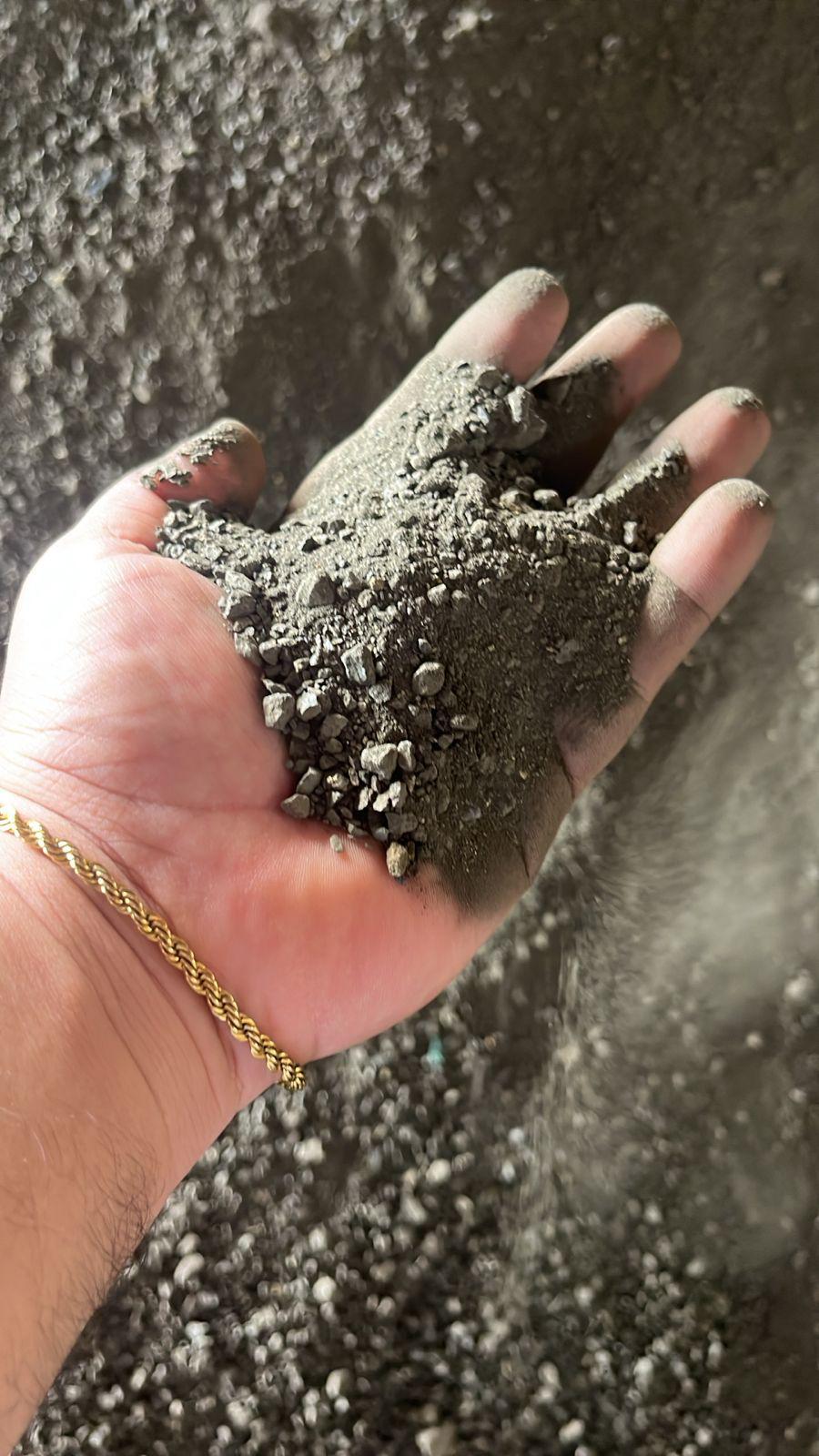 Crushed Copper Ore Sample